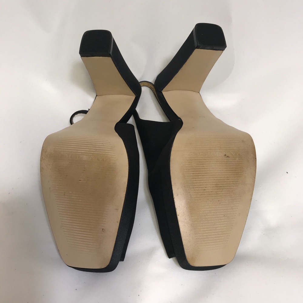 Marc Fisher black fabric sling back heel, like new - Picture 7 of 7